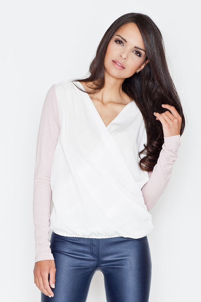   Bluzka Model 375 Pink - Figl 