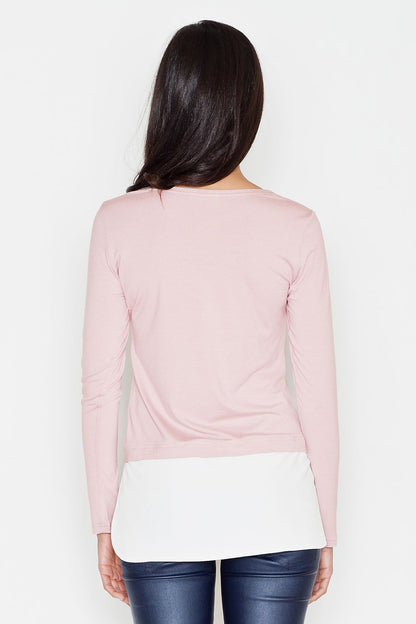   Bluzka Model 374 Pink - Figl 