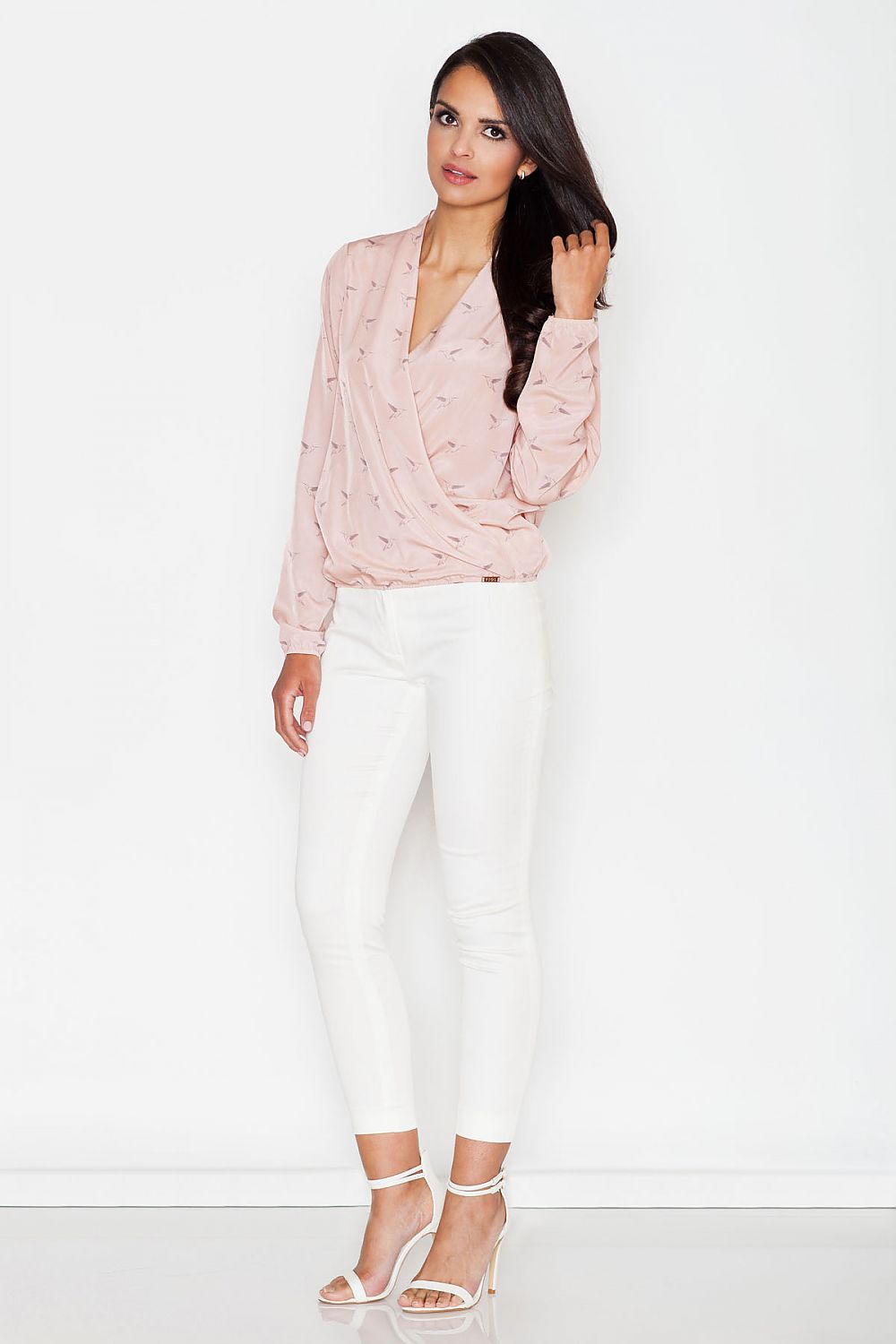   Bluzka Model 371 Pink - Figl 