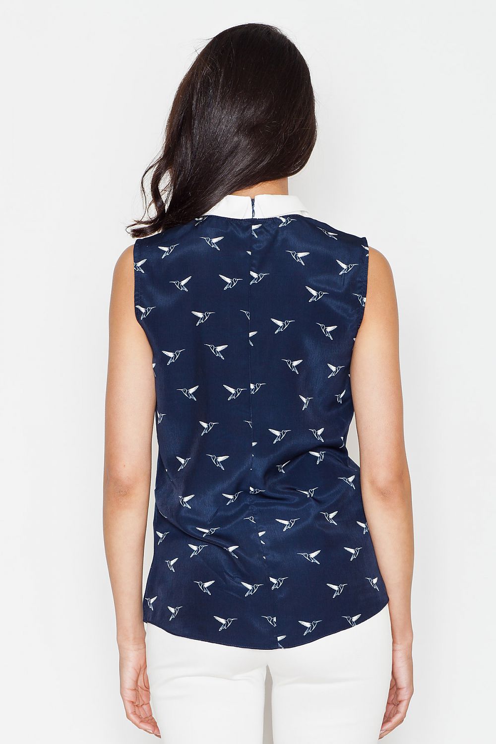   Bluzka Model 370 Navy - Figl 