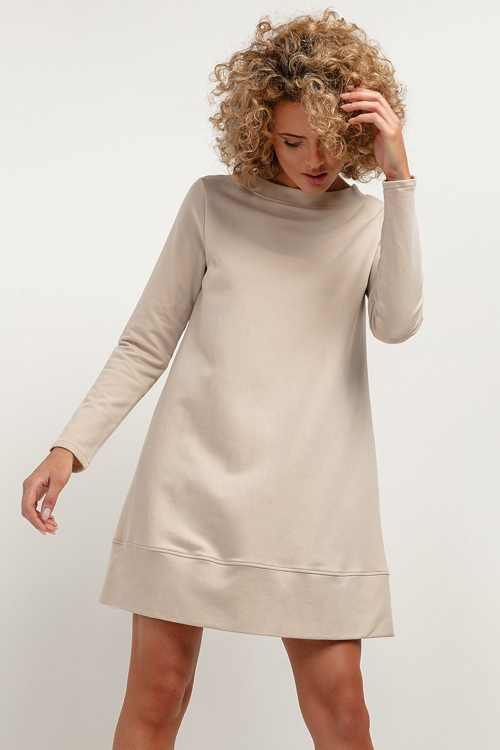  Sukienka Model T378/3 Light Beige - Tessita 