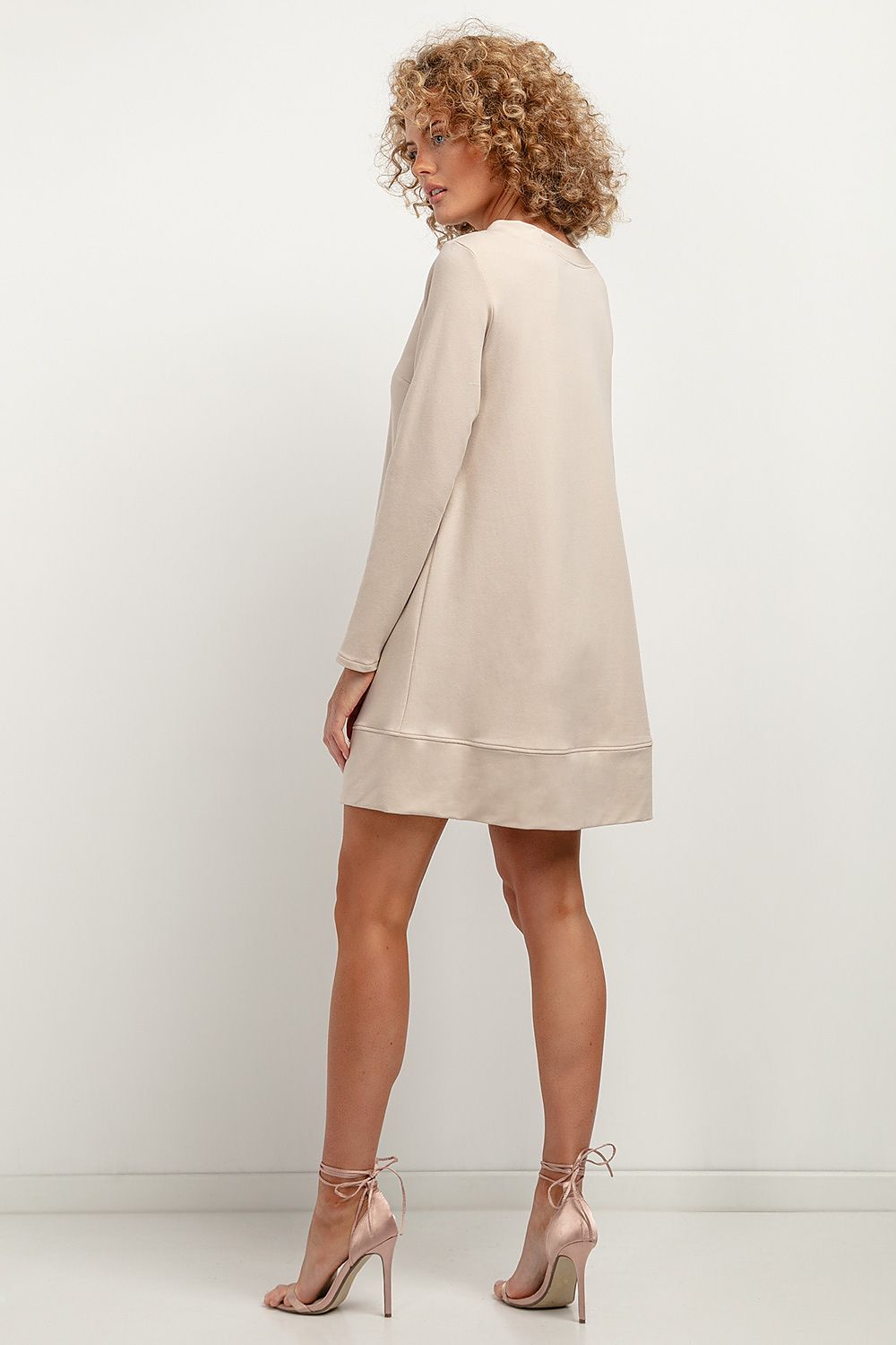  Sukienka Model T378/3 Light Beige - Tessita 