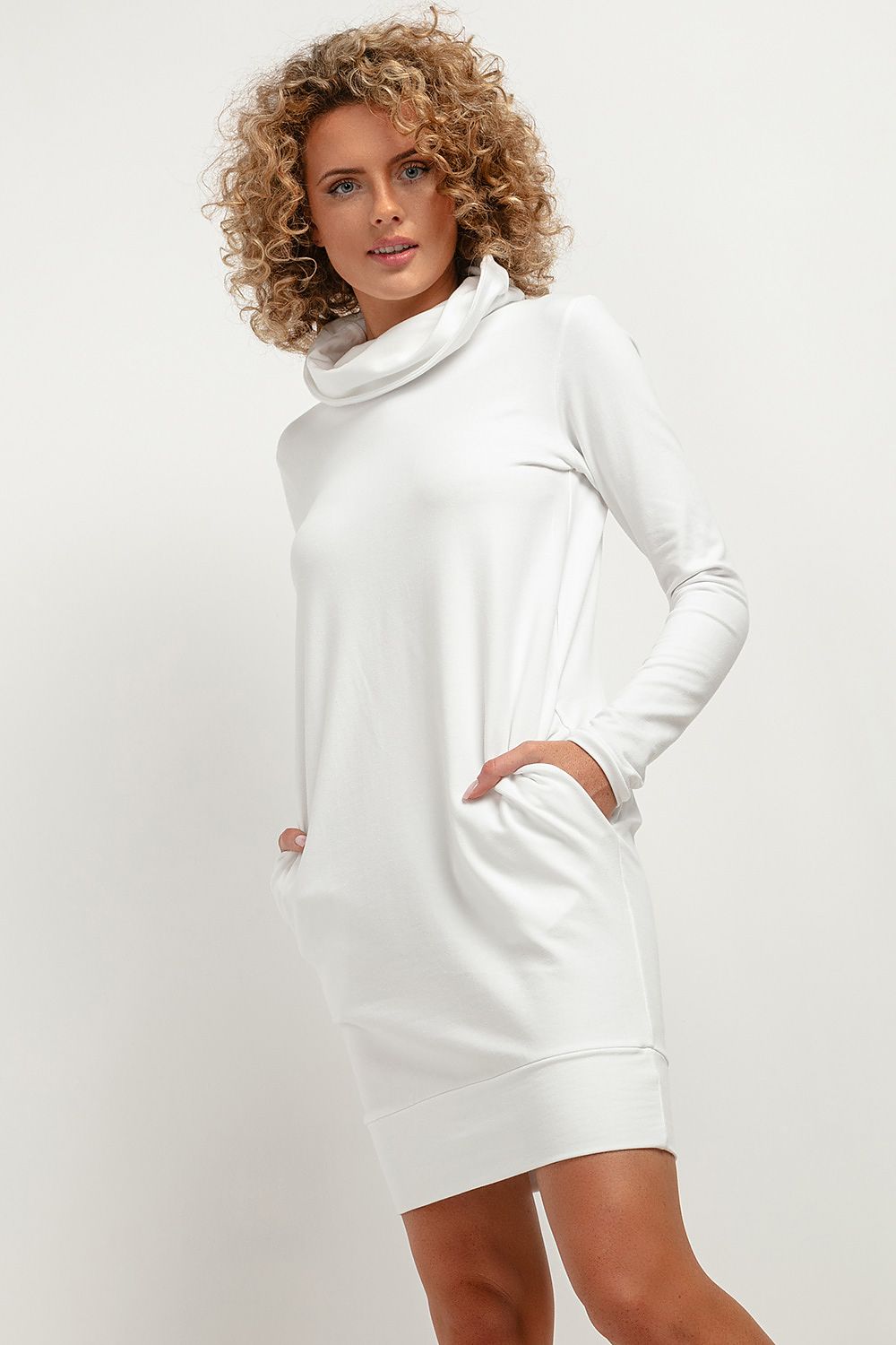  Sukienka Model T376/1 White - Tessita 