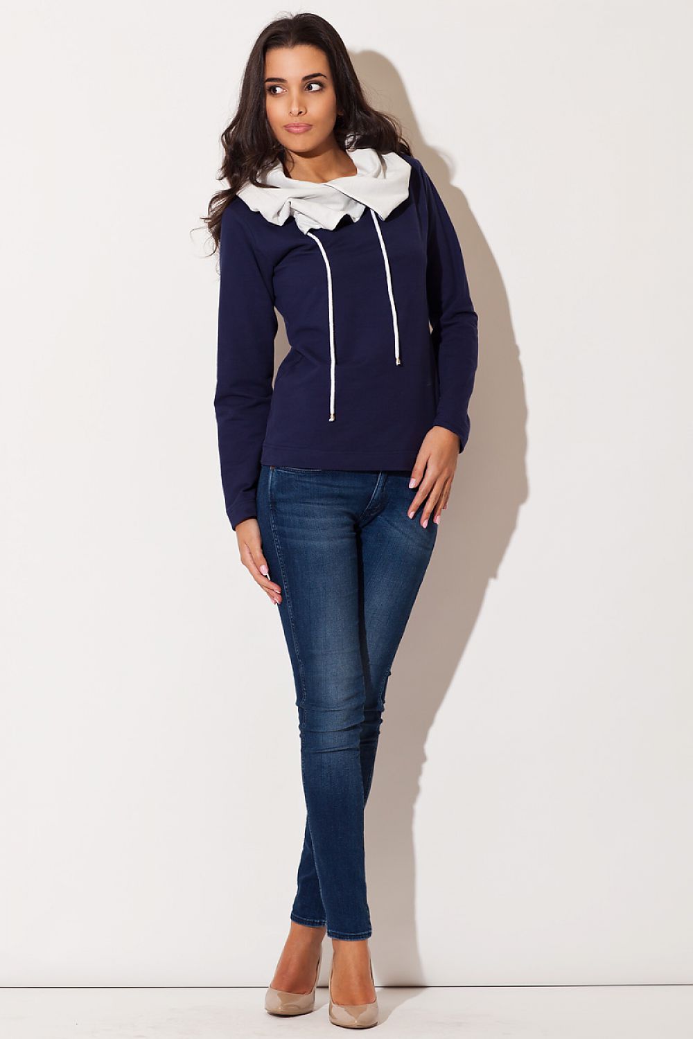  Bluza Damska Model K140 Navy - Katrus 