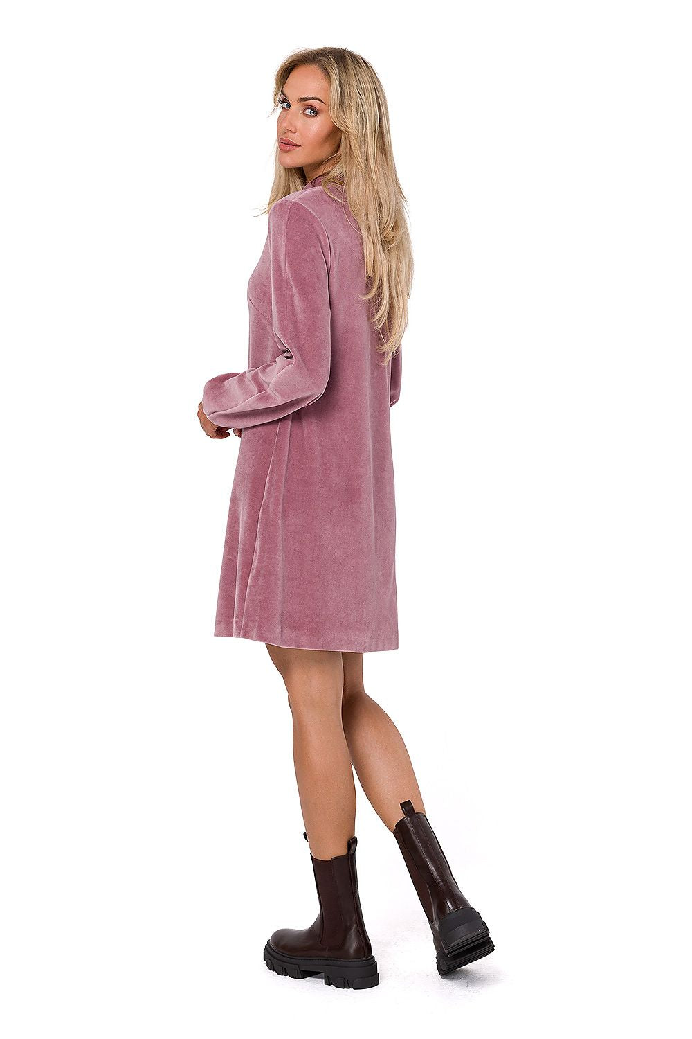 Sukienka Model MOE767 Dirty Pink - Moe 