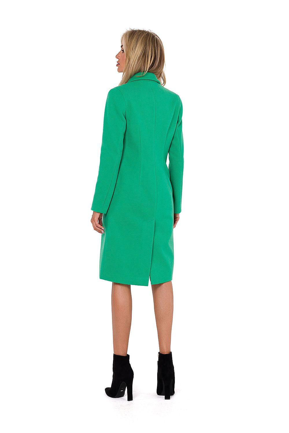   Płaszcz Damski Model MOE758 Green - Moe 