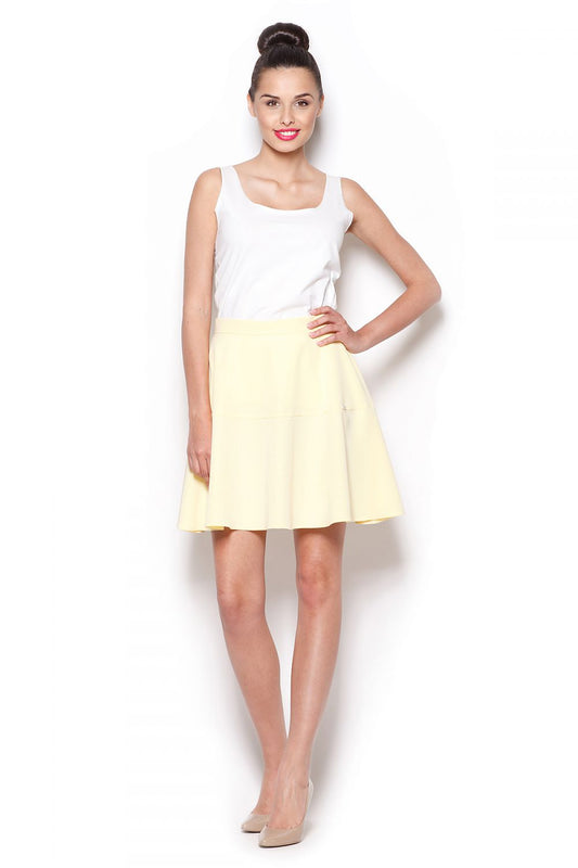 Spódnica Model 285 Yellow - Figl 