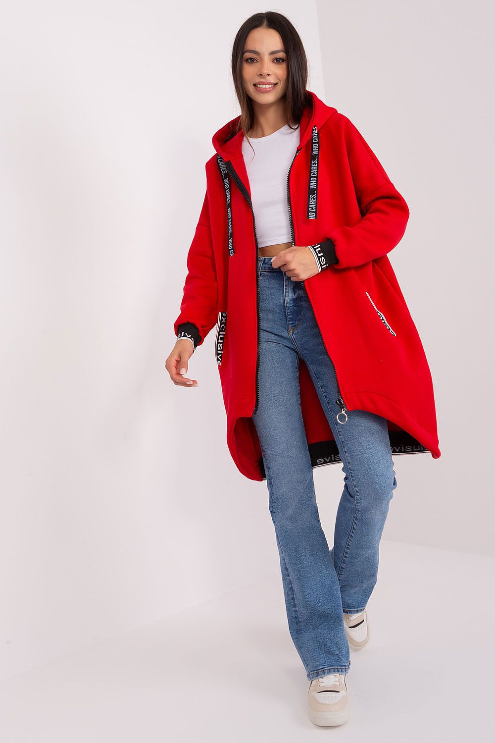   Bluza Damska Model RV-BL-6832-2.00P Red - Relevance 