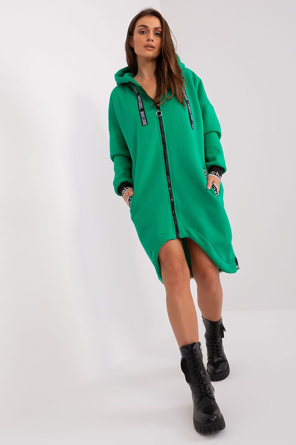   Bluza Damska Model RV-BL-6832-2.00P Green - Relevance 