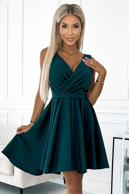  Sukienka Model Maya 478-3 Bottle Green - Numoco 