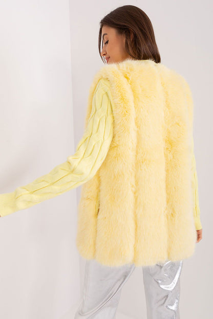   Kamizelka Model AT-KZ-2368.00P Light Yellow - AT 