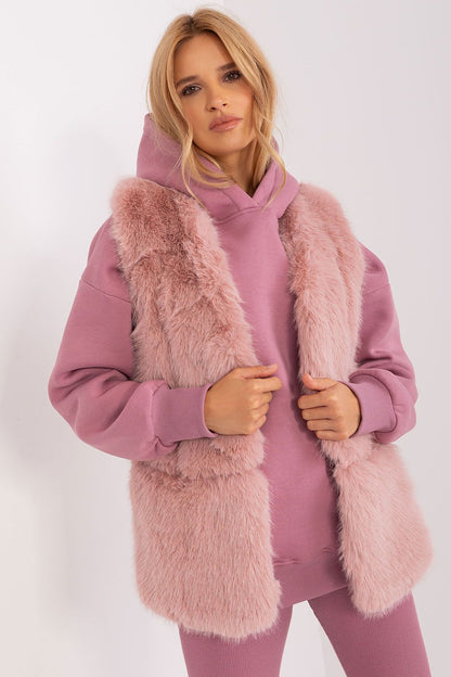   Kamizelka Model AT-KZ-2368.00P Light Pink - AT 