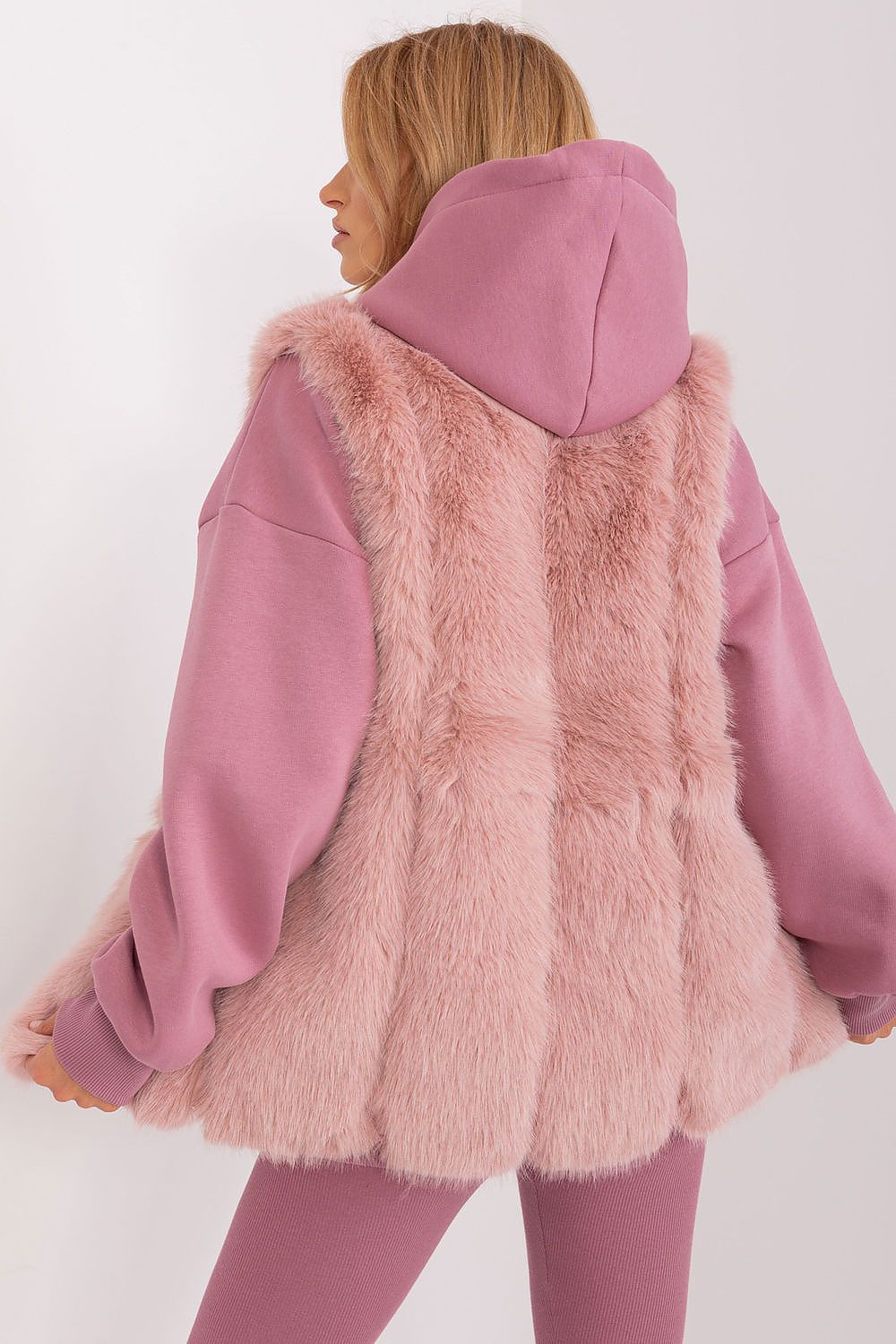  Kamizelka Model AT-KZ-2368.00P Light Pink - AT 