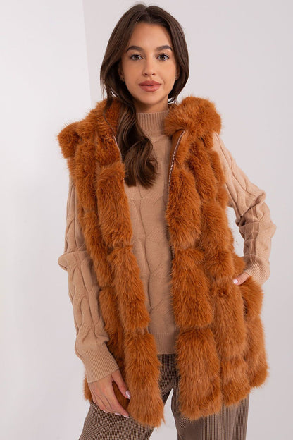   Kamizelka Model AT-KZ-2379.96P Light Brown - AT 