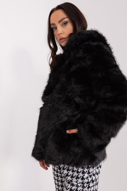   Kurtka Damska Model AT-KR-2386.00P Black - AT 