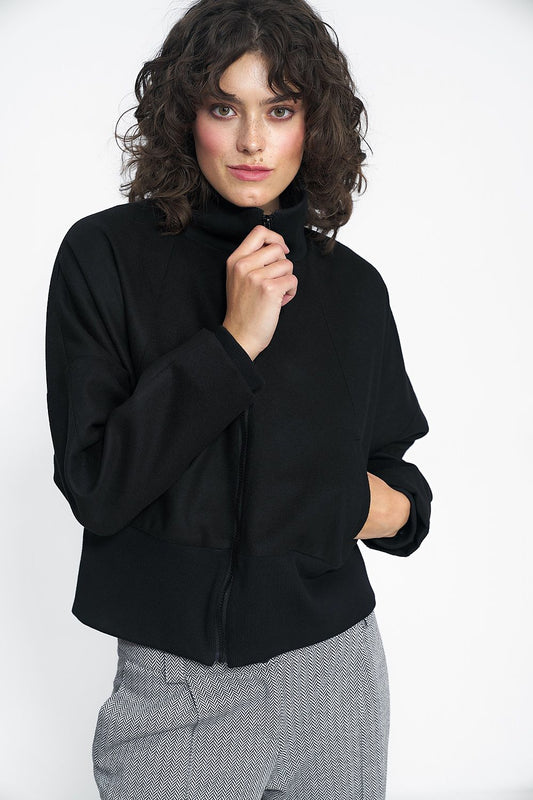   Czarna kurtka KU02 Black - Nife 