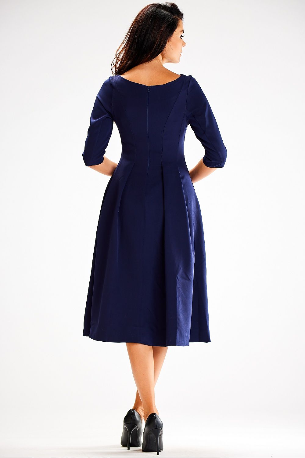  Sukienka Model A620 Navy - awama 