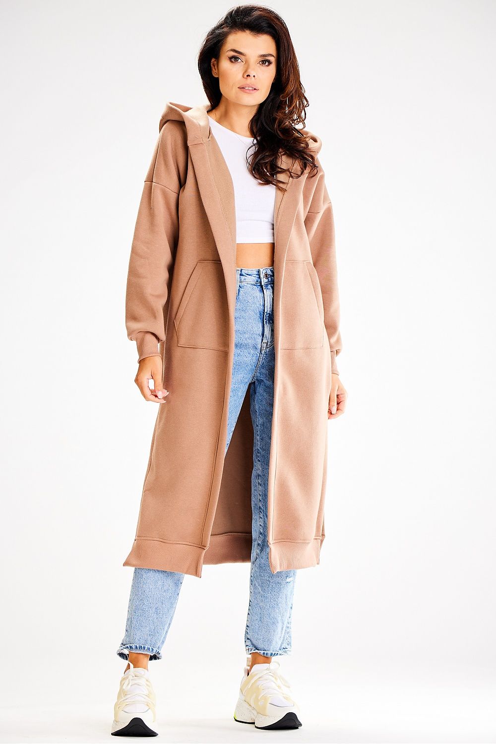   Bluza Damska Model A613 Beige - awama 