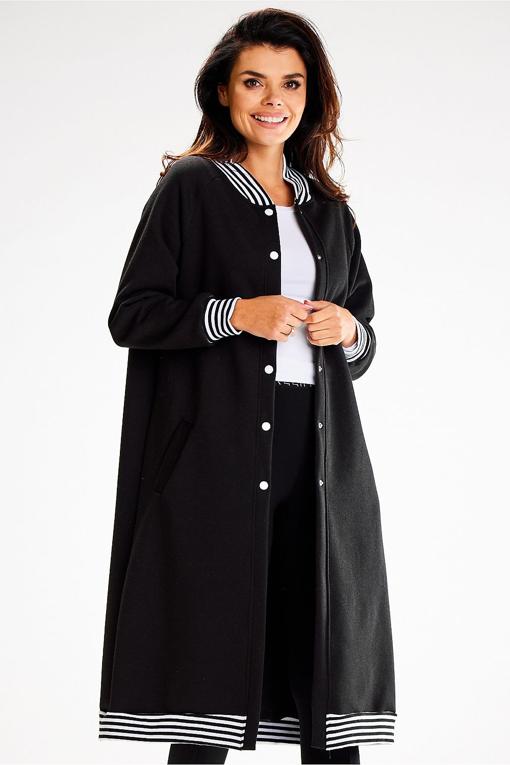   Bluza Damska Model A612 Black - awama 